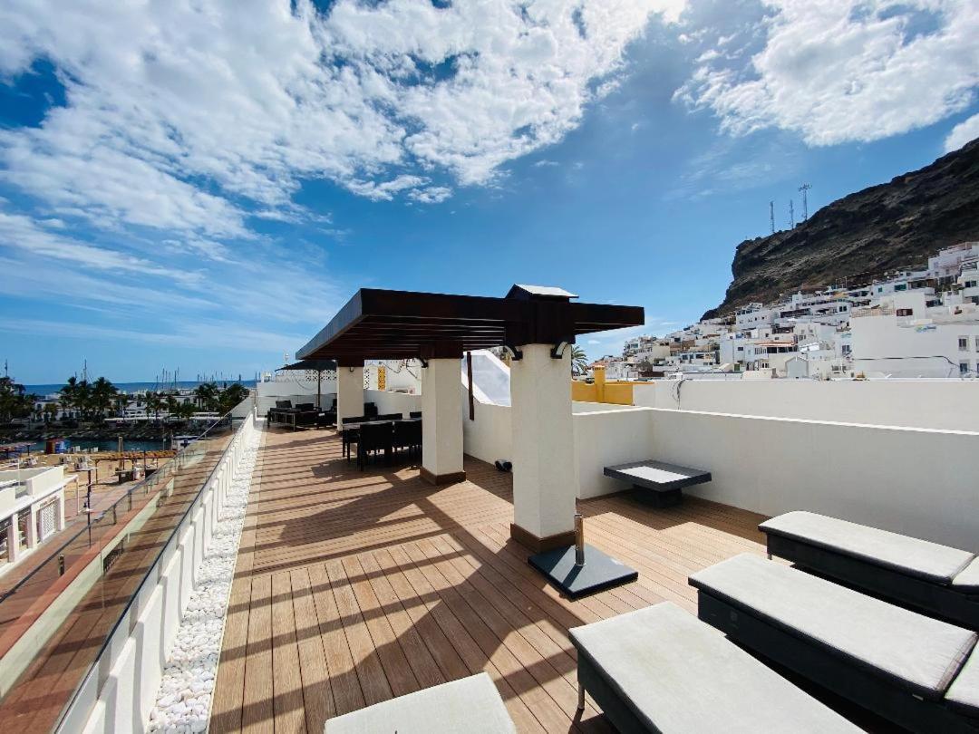 The Penthouse Puerto De Mogan Apartment Exterior foto